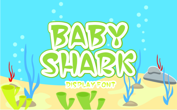 Baby Shark: A Cute and Casual Display Font for Friendly Branding