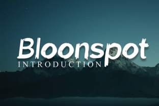 Bloonspot: The Casual Brush Pen Font for Quirky Brand Identity