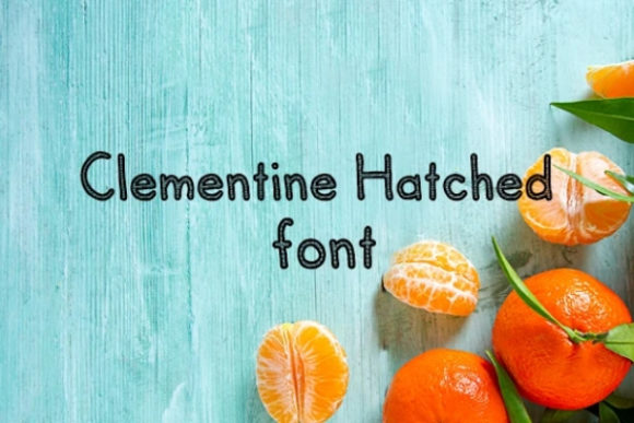 Clementine Display Typeface for Brand Identity