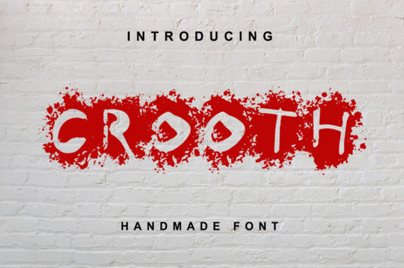 Crooth Display Font for Creative Web Design