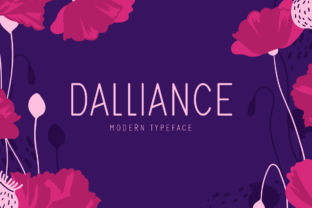 Dalliance Display Typeface for Modern Branding