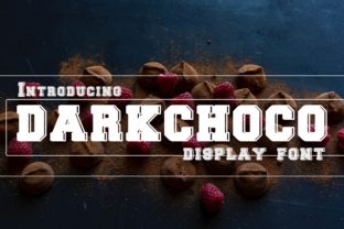 Darkchoco Display Typeface for Modern Web Design