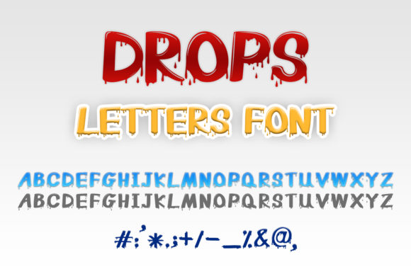 Drops Letters Typeface Review for Bold Brand Identity Projects