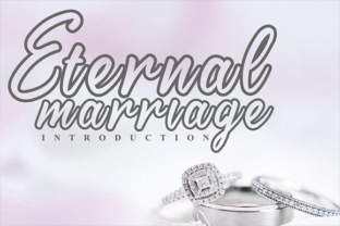 Eternal Marriage: A Friendly Display Font for Editorial Design