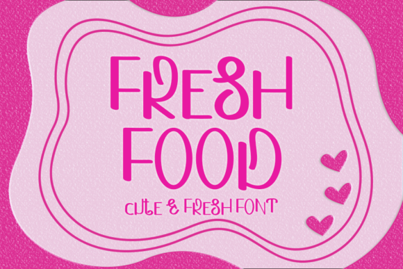 Fresh Food: The Bouncy Display Font for Scroll-Stopping Social Graphics
