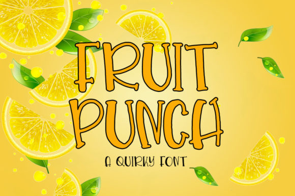 Fruit Punch Font Review for Small Business Branding