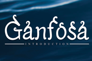 Ganfosa: A Friendly Display Font for Editorial and Creative Projects