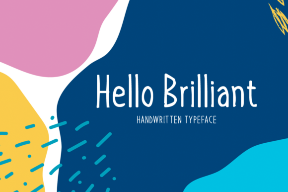 Hello Brilliant: The Whimsical Display Font for Engaging Campaigns