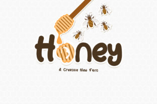 Honey Font: A Cute Display Typeface for Playful Digital Branding