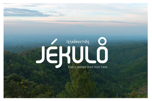 Jekulo: A Minimalist Display Font for Sophisticated Editorial Design