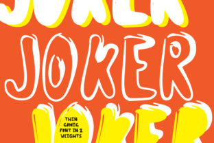 Joker Typeface: The Quirky Display Font for High-Impact Campaigns
