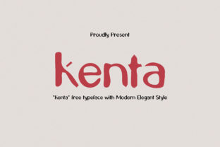 Kenta Typeface: The Quirky Display Font for Consistent Branding