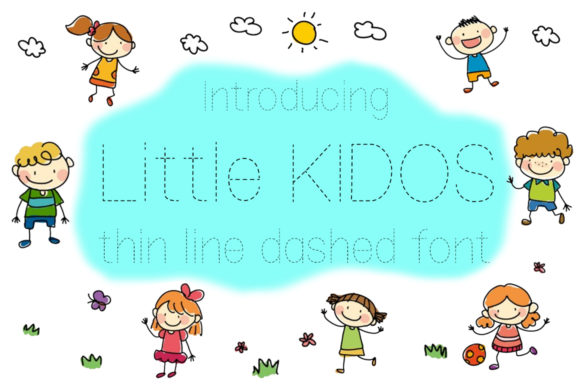Little Kidos Display Font Review for Brand Identity