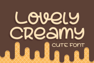 Lovely Creamy: The Elegant Display Font for Scroll-Stopping Visuals