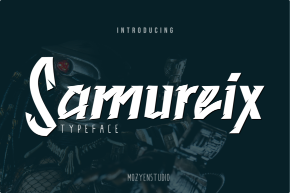 Samureix Display Font Review: A Quirky Typeface for Standout Branding