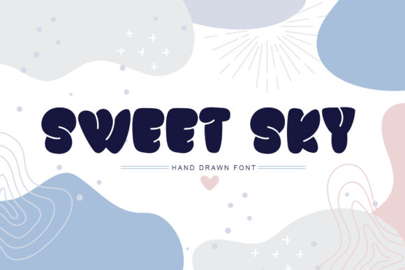 Sweet Sky Display Font for Modern Editorial Design