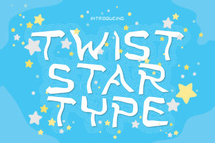 Twist Star Display Font: The Quirky Typeface for Handmade Brands